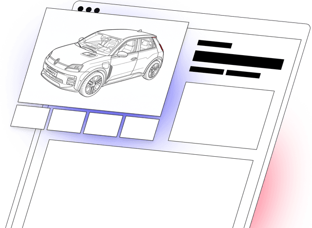 Renault R5 Website Mockup